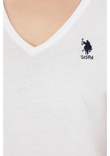 Kadın Beyaz Tişört Basic 50285849-VR013