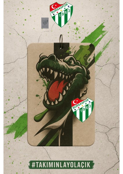 Bursaspor Lisanslı Araç Kokusu