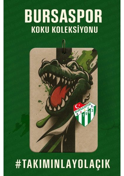 Bursaspor Lisanslı Araç Kokusu modelleri