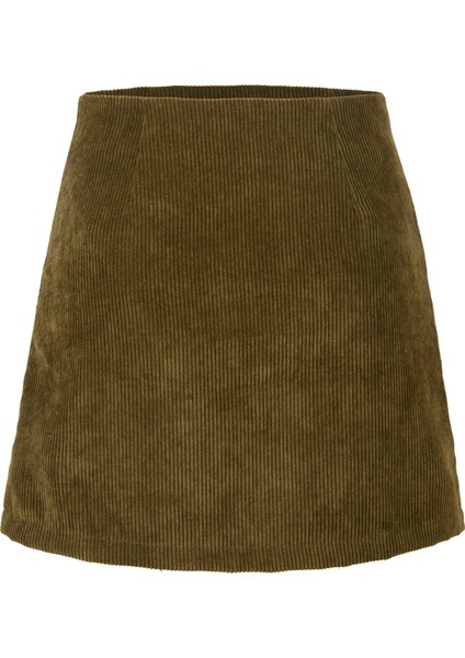 Fitilli Kadife Mini Etek modelleri