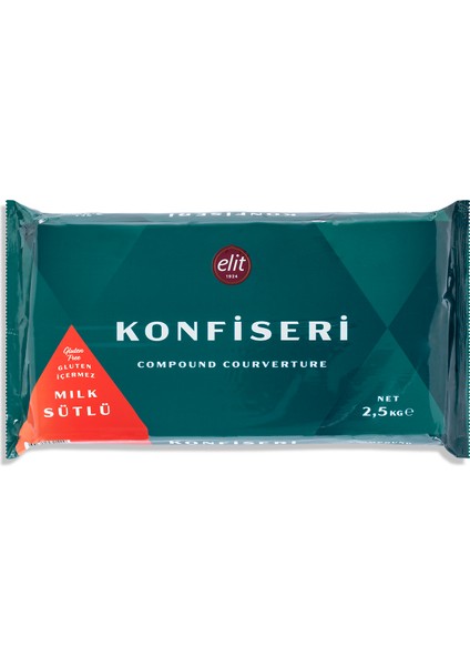 Sütlü Konfiseri 2,5kg Glutensiz