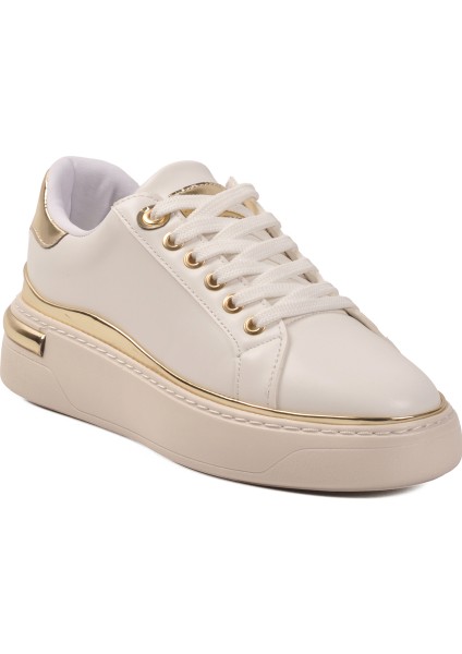 Beyaz Bağcıklı Kadın Sneaker fırsatları