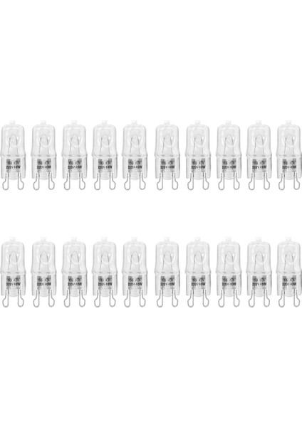 G9 Fırın Işığı Yüksek Sıcaklığa Dayanıklı Dayanıklı Halojen Ampul Lamba Buzdolapları Fırınlar Için Fanlar 40W 500°C Pin Ampul 220V (Yurt Dışından)