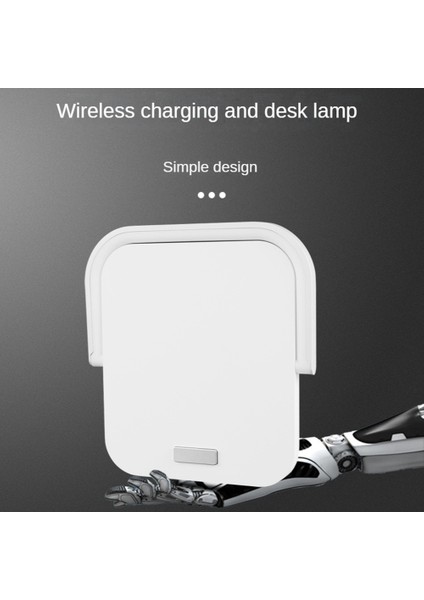 Kablosuz Şarj Cihazı Masa Lambası Cep Telefonu Braketi LED Gece Lambası Yatak Odası Başucu Oturma Odası Için Taşınabilir (Yurt Dışından) fiyatları