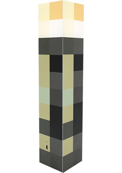 Duvar Gece Lambası Torch Yapı Taşı Lamba Torch Şarj Edilebilir Gece Lambası Çocuk Oyuncakları Atmosfer Dekorasyon Gece Lambası (Yurt Dışından)