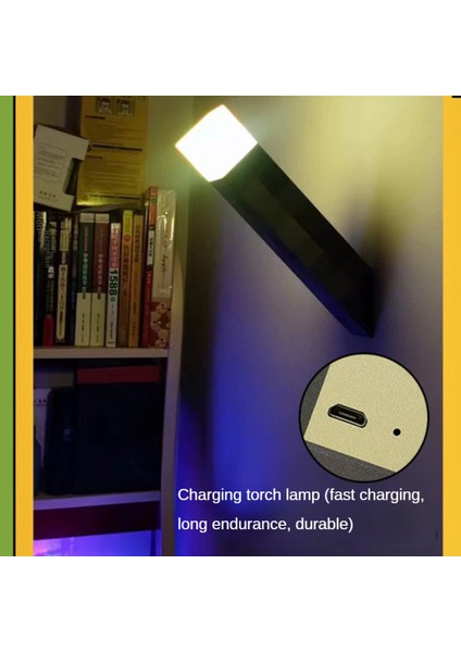Duvar Gece Lambası Torch Yapı Taşı Lamba Torch Şarj Edilebilir Gece Lambası Çocuk Oyuncakları Atmosfer Dekorasyon Gece Lambası (Yurt Dışından) fiyatları