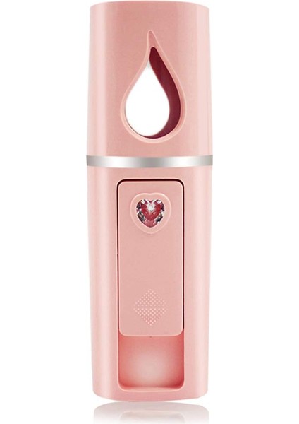 Taşınabilir Nano Yüz Mister Mini Yüz Buhar Makinesi Ayna Pembe ile Atomizasyon Kirpik Uzantıları (Yurt Dışından)