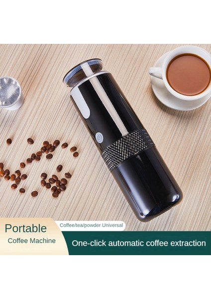 Taşınabilir Kablosuz Elektrikli Kahve Makinesi Dahili Şarj Edilebilir Açık Seyahat Araba Ev Otomatik Kahve Makinesi (Yurt Dışından) modelleri