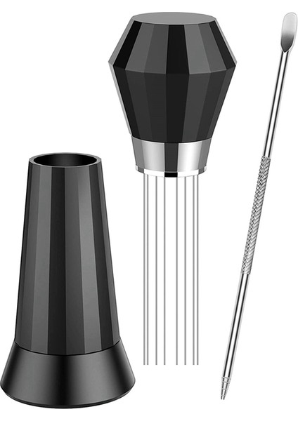 Wdt Aracı Espresso Dağıtım Aracı, Alüminyum Alaşımlı Saplı ve Kahve Sanatı Oyma Kalemi, Espresso Kahve Karıştırıcı (Yurt Dışından)