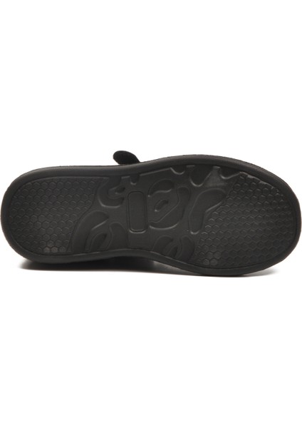 Siyah Simli Cırtlı Kız Çocuk Spor Ayakkabı indirimleri