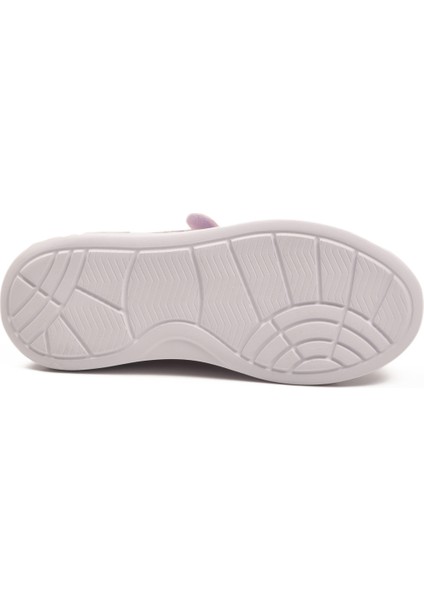 Pudra Rugan Simli Cırtlı Kız Çocuk Spor Ayakkabı indirimleri