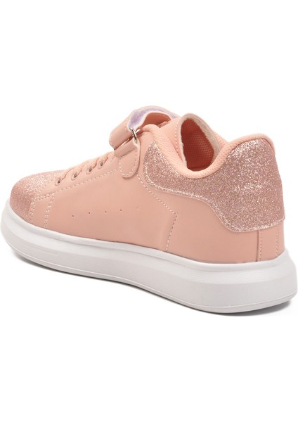 Pudra Simli Cırtlı Kız Çocuk Spor Ayakkabı fırsatları