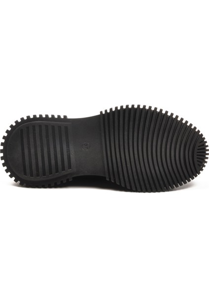 Siyah Nubuk Hakiki Deri Kadın Casual Ayakkabı indirimleri