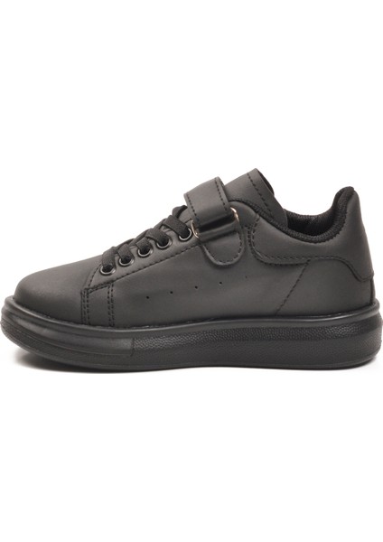 Siyah Cırtlı Unisex Çocuk Spor Ayakkabı fiyatları