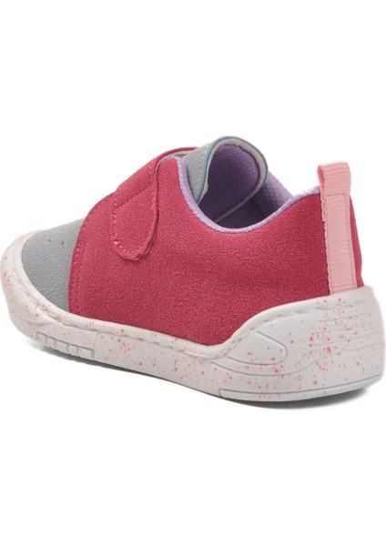 Fuşya Cırtlı Kız Bebek Günlük Ayakkabı fırsatları