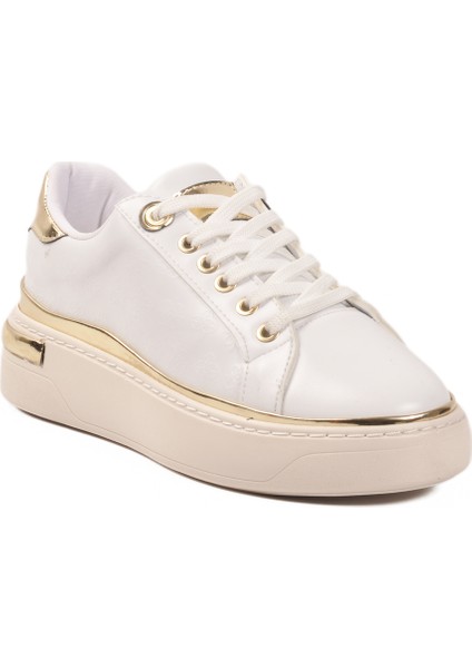 Beyaz Bağcıklı Kadın Sneaker fırsatları