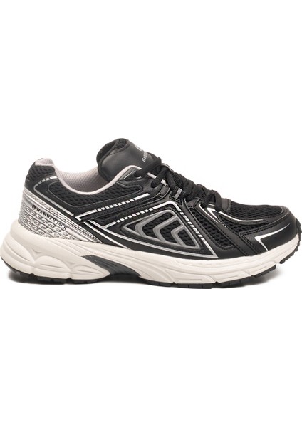 Siyah Gümüş Hafızalı Taban Unisex Spor Ayakkabı fiyatları