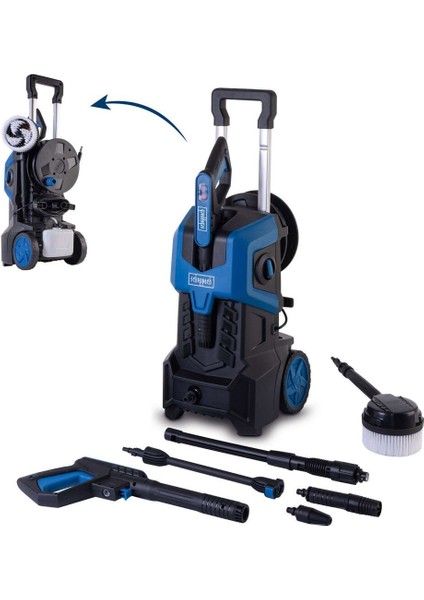 Basınçlı Yıkama Makinesi 180BAR HCE3000 Scheppach