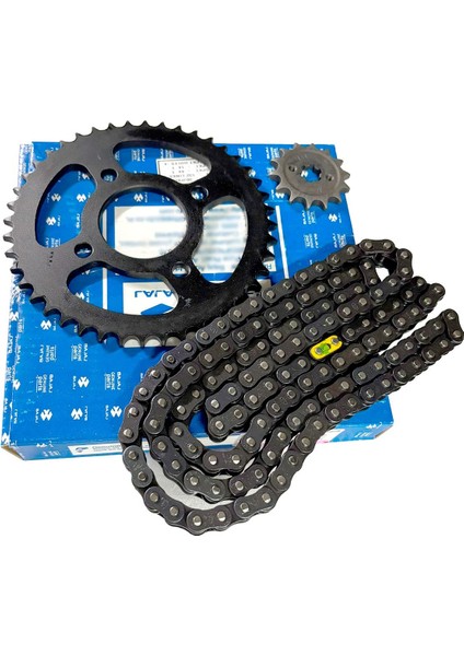Bajaj Ns 125 Zincir Dişli Seti Oringli Komple Orjinal Set Supermoto