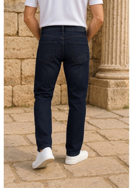 Xcedy Premium Erkek Klasik 5 Cep Yüksek Bel Regularfit Esnek Boru Paça Pantolon