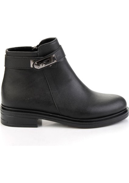 Siyah Kadın Bot & Bootie K02140086109