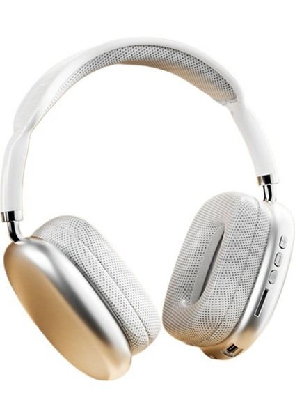 Popüler P9 Pro Max Bluetooth Kulaklık Başa Takılan Cep Telefonu Kablosuz Kamera Oyun Müzik Kulaklığı Evrensel (Yurt Dışından)