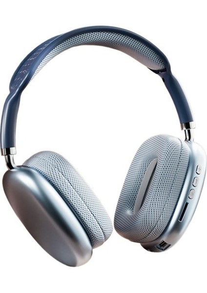 Popüler P9 Pro Max Bluetooth Kulaklık Başa Takılan Cep Telefonu Kablosuz Kamera Oyun Müzik Kulaklığı Evrensel (Yurt Dışından)