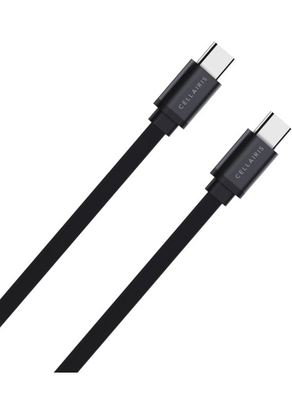 Flat Serisi Pd Kablo Type-C - Type-C 2 Metre - Siyah fiyatları
