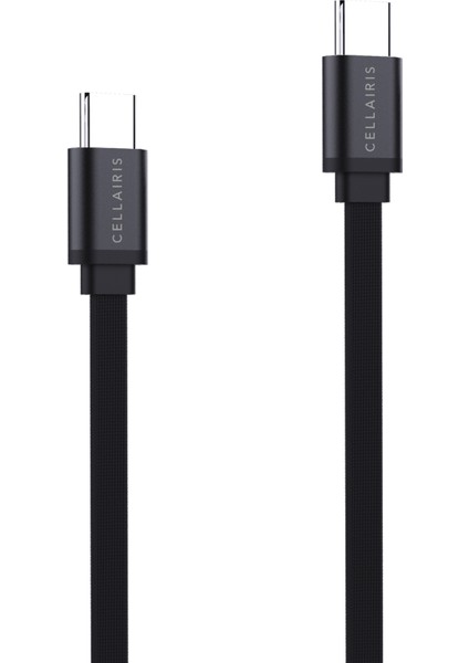 Flat Serisi Pd Kablo Type-C - Type-C 2 Metre - Siyah modelleri