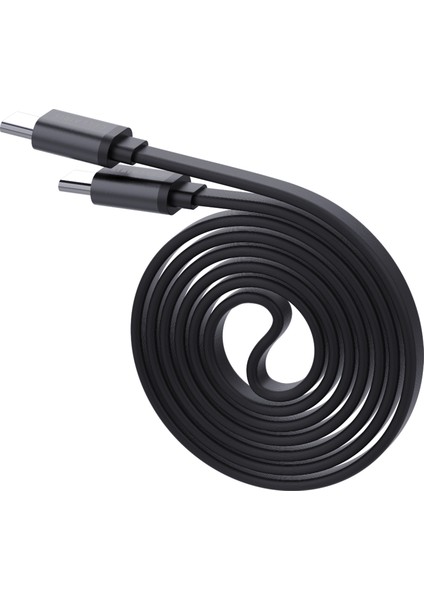 Flat Serisi Pd Kablo Type-C - Type-C 2 Metre - Siyah fırsatları