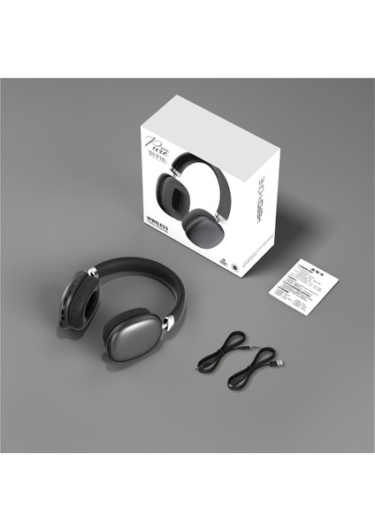 Baş Üstü Yüksek Kaliteli Müzik Bluetooth Kulaklığı Ses Sızıntısı Yok Uzun Pil Ömrü Kablosuz Dış Ticaret Kulaklığı (Yurt Dışından)