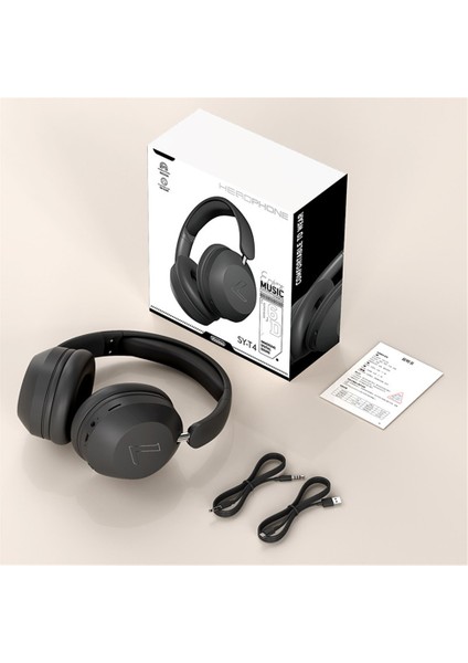 Kablosuz Kulaklıklı, Büyük Pil Kapasiteli, Spor Cep Telefonları Için Evrensel Yeni Bluetooth Müzik Kulaklığı (Yurt Dışından)