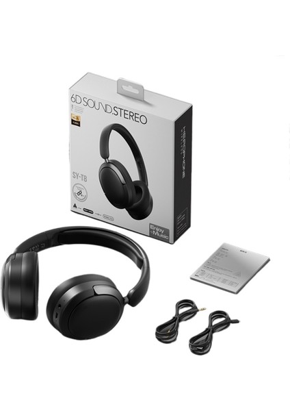 2025 Yeni Bluetooth Müzik Kulaklığı Kablosuz Kulaklık Yüksek Pil Ömrü Spor Telefonu (Yurt Dışından)