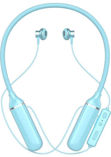 Yeni Boyundan Takılan Kablosuz Bluetooth Kulaklık, Büyük Kapasiteli Cep Telefonu Kablosuz Boyundan Takılan Spor Stereo Oyun Kulaklığı (Yurt Dışından)