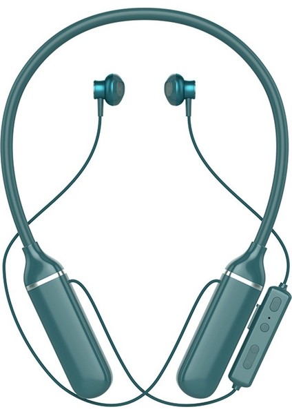 Yeni Boyundan Takılan Kablosuz Bluetooth Kulaklık, Büyük Kapasiteli Cep Telefonu Kablosuz Boyundan Takılan Spor Stereo Oyun Kulaklığı (Yurt Dışından)