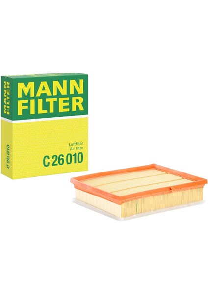 Hava Filtre Auris 2 E180 Avensis 3 T27 Rav4 4 Verso 1,6 D-4d 2,0 D-4d 17801-YV020 C26010 Mann