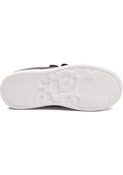 Siyah Beyaz Cırtlı Erkek Çocuk Spor Ayakkabı indirimleri