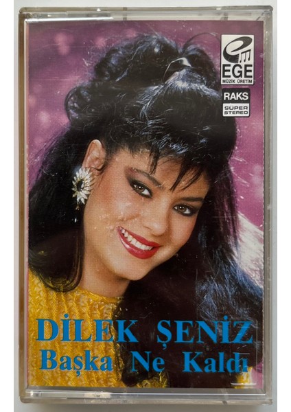 Dilek Şeniz Başka Ne Kaldı Kaset (Orijnal 1989 Dönem Kağıt Baskı Kaset)
