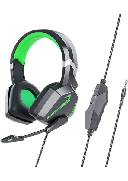 Çok Satan Rgb Oyun Kulaklığı Bilgisayar Kablolu Kulaklık Esports Ps5 Ağır Baslı Mobil Kulaklık (Yurt Dışından)