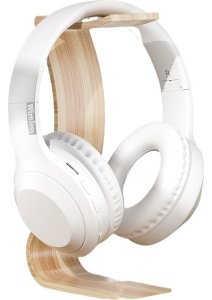 Bluetooth Kulaklık Başa Takılan Yüksek Değerli Tam Kulak E-Spor Oyun Kulaklığı Katlanabilir Kartlı Tak-Çıkar Kulaklık (Yurt Dışından)