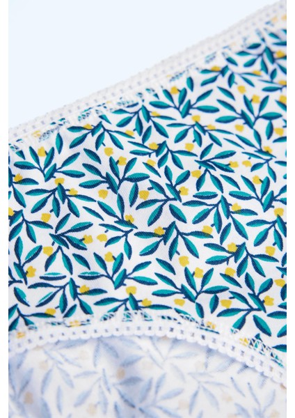 Kız Çocuk Ikili Külot Koyu Yeşil Renk indirimleri