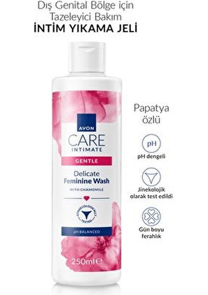 Care Intimate Dış Genital Bölge Temizleyici 250 ml Hassas Ciltler için Dermatolojik Testli modelleri