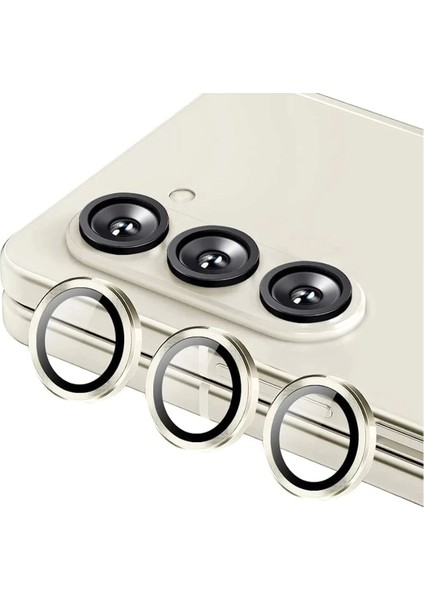 Samsung Galaxy Z Fold 5 Valdez Metal Kamera Lens - KREM-(5796)