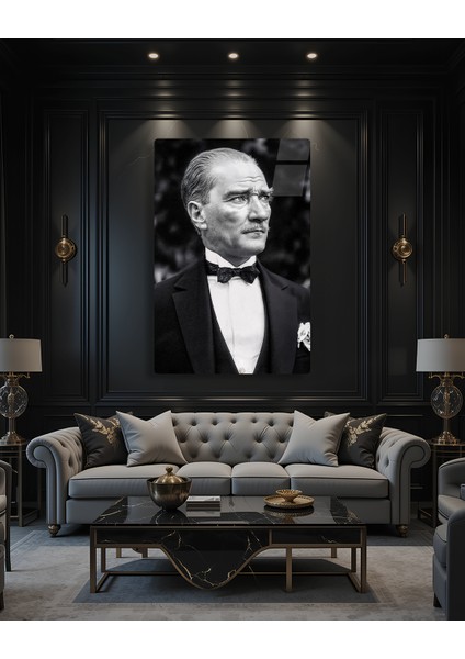Gazi – Mustafa Kemal Atatürk – Ata Sözü Cam Tablo fiyatları