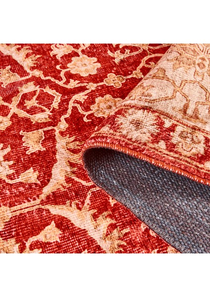 Soft Sultan Afgan Desenli Halı - Kırmızı - 160X230 cm modelleri