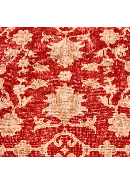 Soft Sultan Afgan Desenli Halı - Kırmızı - 160X230 cm indirimleri