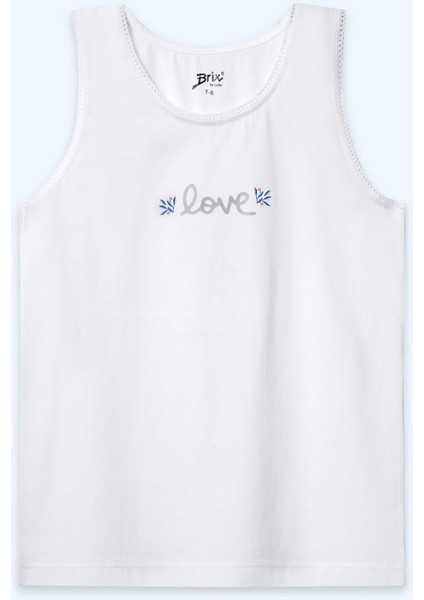 Kız Çocuk Ikili Atlet Mavi Renk fiyatları