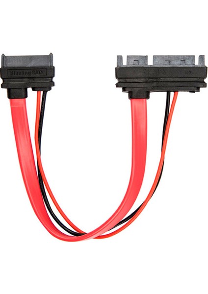 22 Pin Sata Data To 13 Pin Mini Slimline Sata Çevirici Kablo 20 cm indirimleri