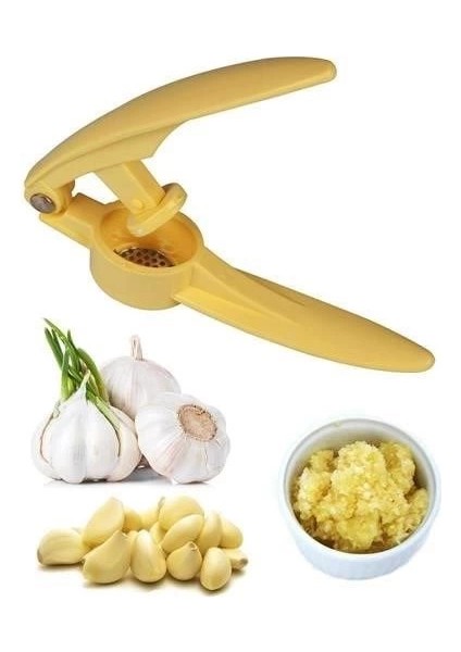Pratik Kolay Yıkanabilir Sarımsak Ezme Aparatı Sarımsak Ezici Pres fırsatları