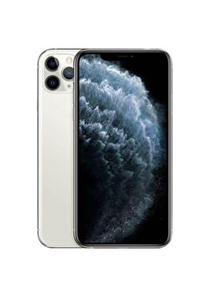 Yenilenmiş iPhone 11 Pro Max 64 GB Gümüş Cep Telefonu (12 Ay Garantili)